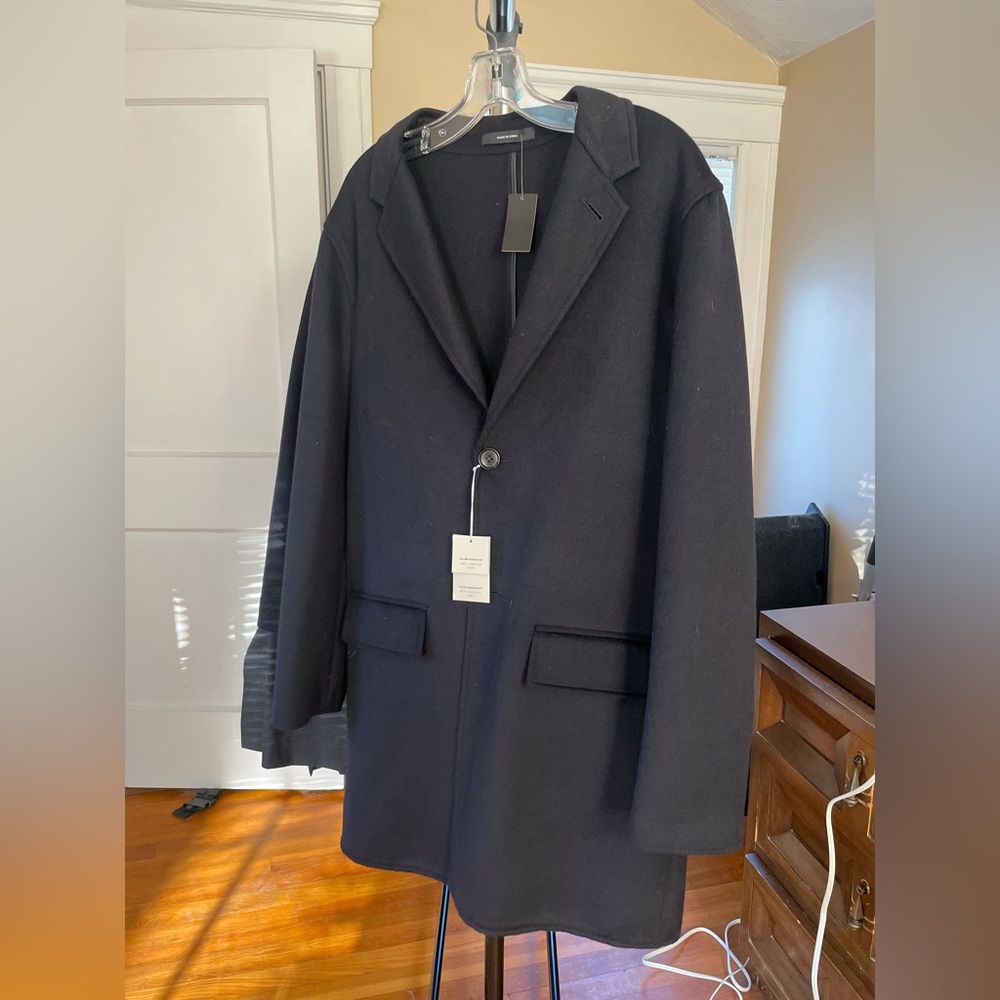 Club Monaco unlined topcoat — 40 reg